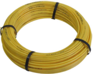 TUBING 8mm O.D. (1mm WALL) NYLON YELLOW