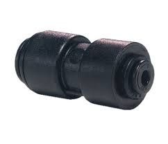 REDUCING STRAIGHT CONNECTOR 12 X 10mm PLASTIC PUSH IN
