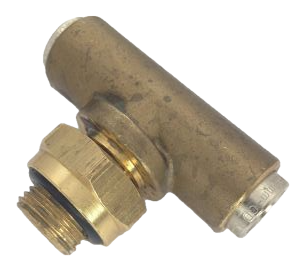STUD TEE M22 x 10 x 10mm NORGREN PUSH IN