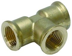 FEMALE TEE ADAPTOR M12 x M12 x M12