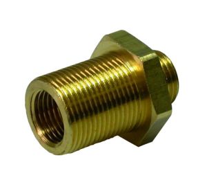 BULKHEAD STRAIGHT ADAPTOR M16 x M16 x M10 INNER THREAD