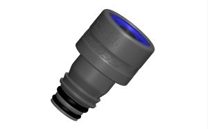 RAUFOSS 14mm THREADLESS COUPLING ABC HEAVY DUTY