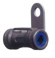 RAUFOSS 8 x 8mm STRAIGHT CONNECTOR C/W FIXING BRACKET