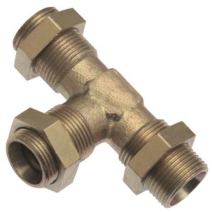 MALE TEE ADAPTOR M22 x M22 x M22