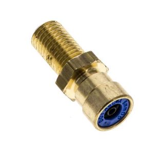 RAUFOSS M12 x 6mm STUD STRAIGHT 24 DEG CONE CONNECTION ABC