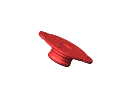 RAUFOSS 12mm TRANSPORTATION PLUG RED
