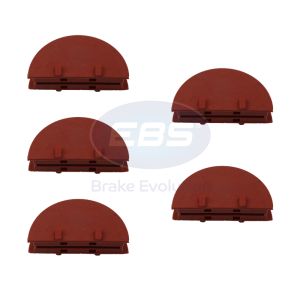REPAIR KIT CALIPER (SB RED HALF MOON RUBBER X 5 )