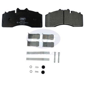 BRAKE PAD SET E11 - C/W FITTING KIT - BPW SKH/SKM