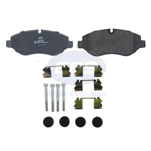 BRAKE PAD SET E11 - C/W FITTING KIT & SHIMS